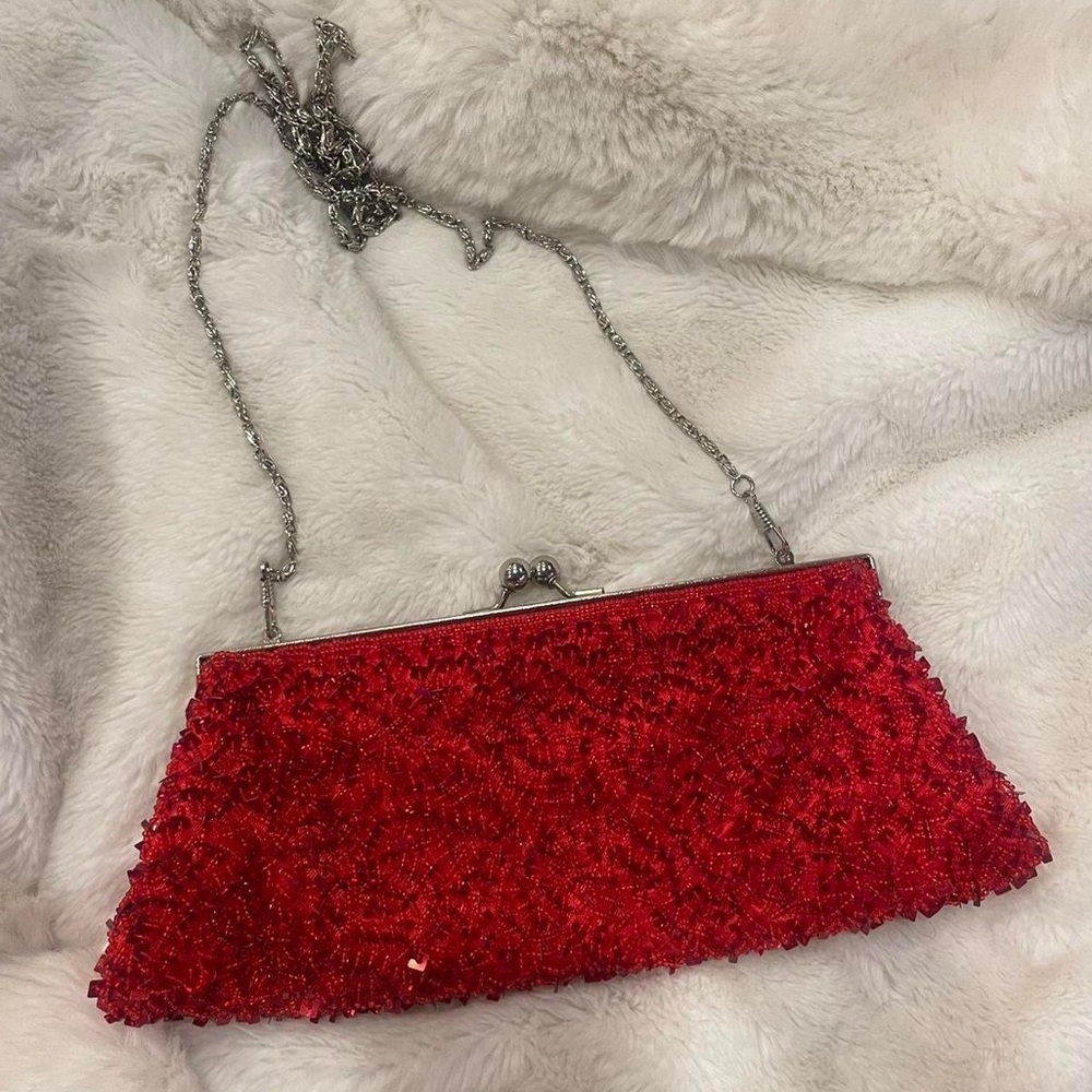 Vintage Sequin Beaded Clutch